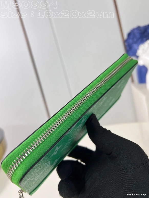 AAA Pruses Bags VUITTON ZIPPY LOUIS WALLET-10*20*2 cm 0819